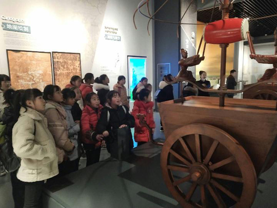古代丈量工具参观